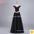 On Sale Cap Sleeve Chinese Style Long Satin Colorful Bridal Gown Bridesmaid Dress